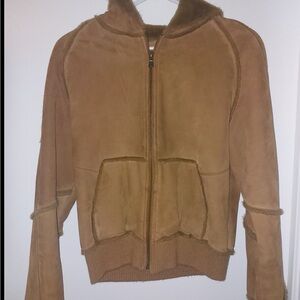 UGG AUSTRALIA SUEDE LEATHER JACKET- LIKE NEW